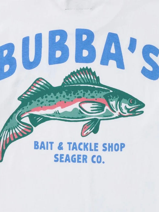 White - Bubba's Tee L/S