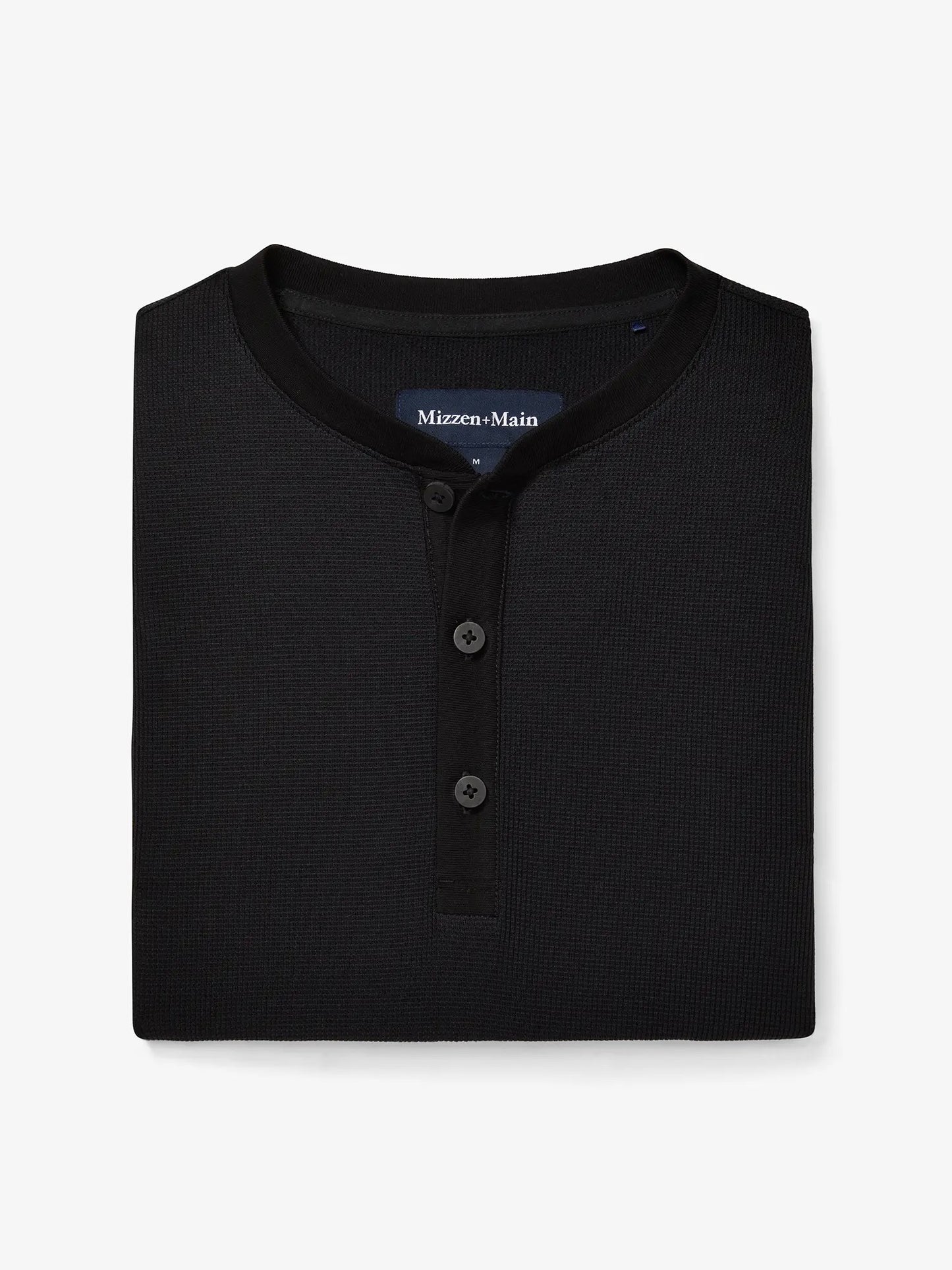 Black Solid - Henderson LS Henley