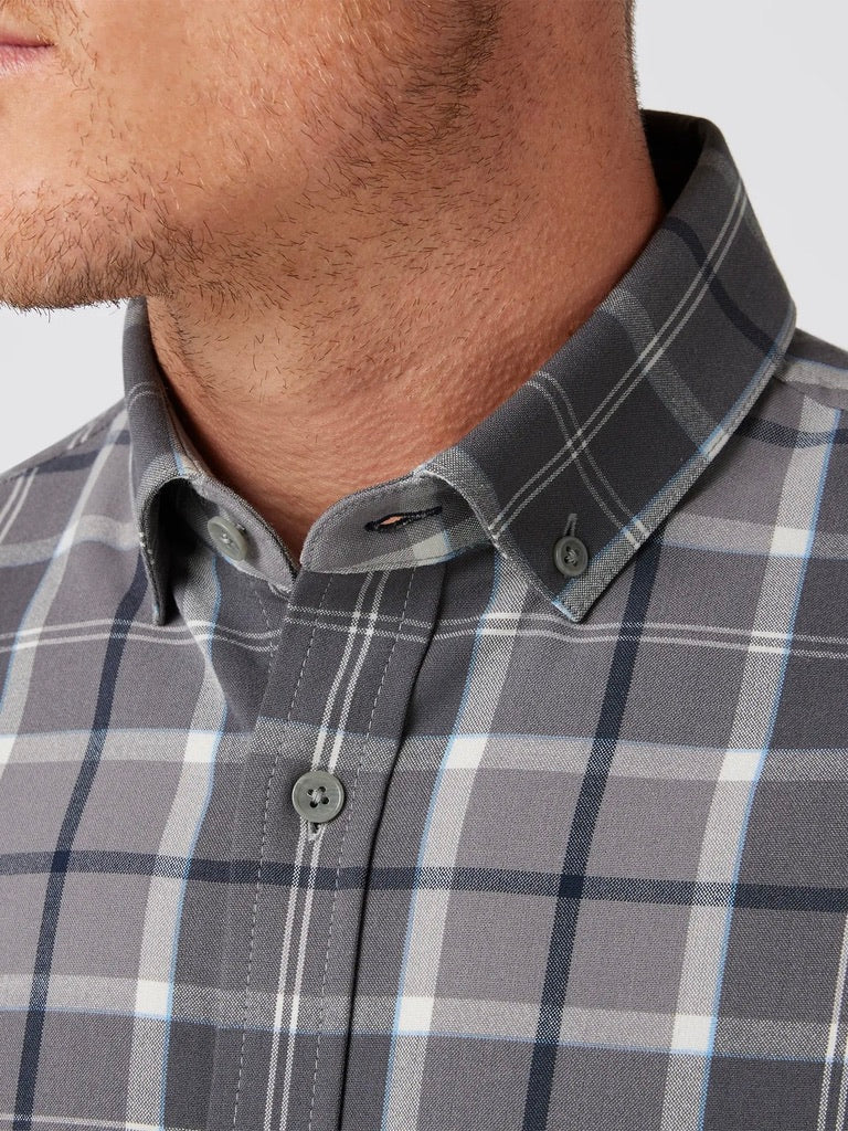 Pewter Timothy Plaid - City Flannel