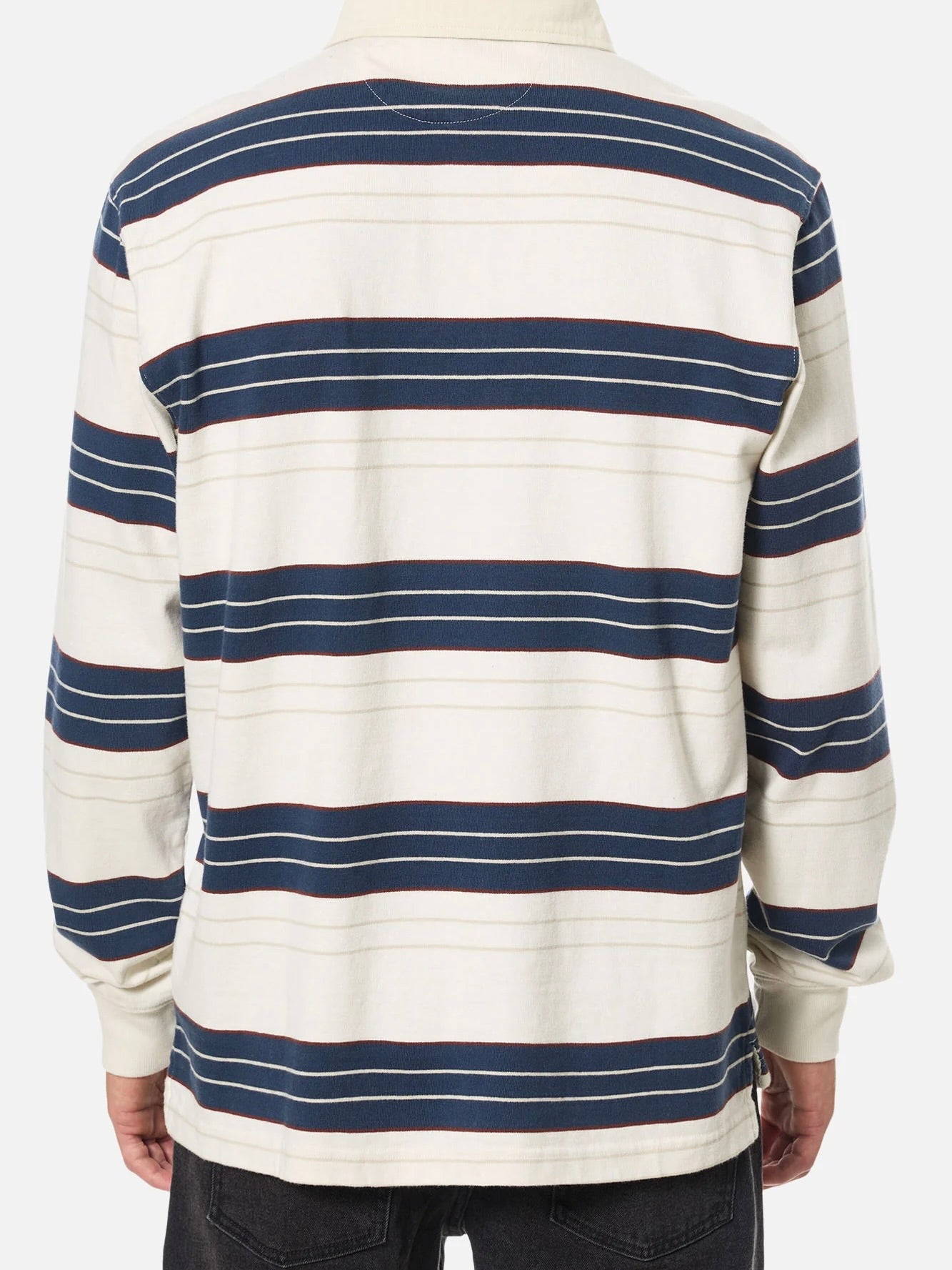 Dark Blue - Greg LS Rugby Polo