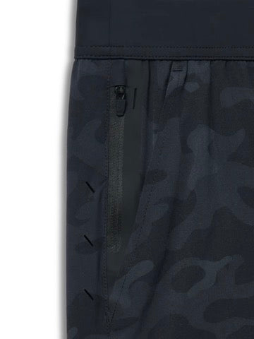 Interval Short - Black Camo Liner (7")