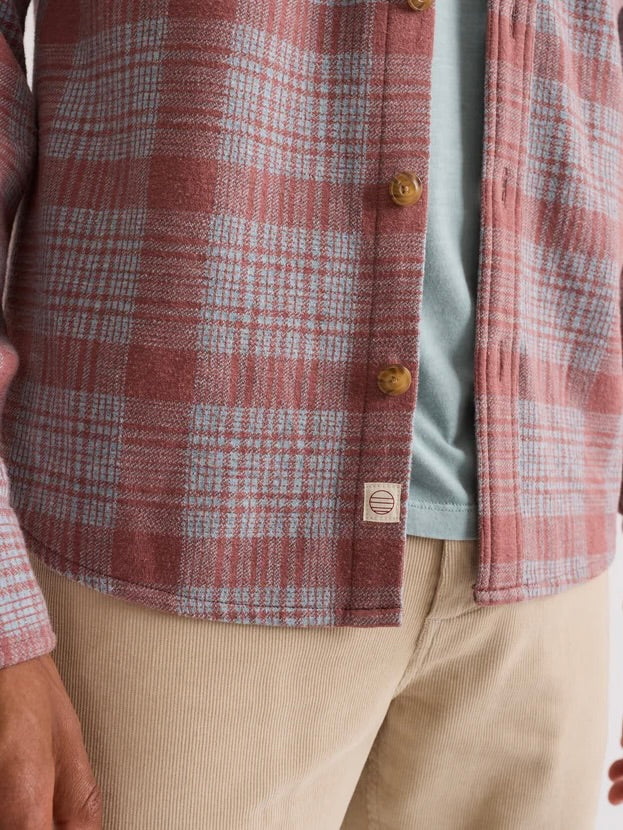 Marsala Plaid - Pacifica Stretch Twill Shirt