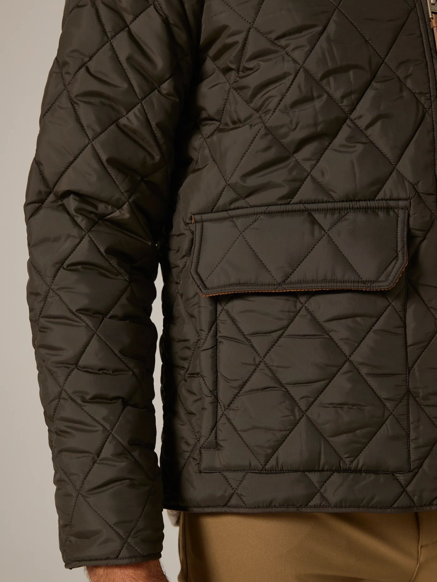Olive - Rushmore Quilted Jacket