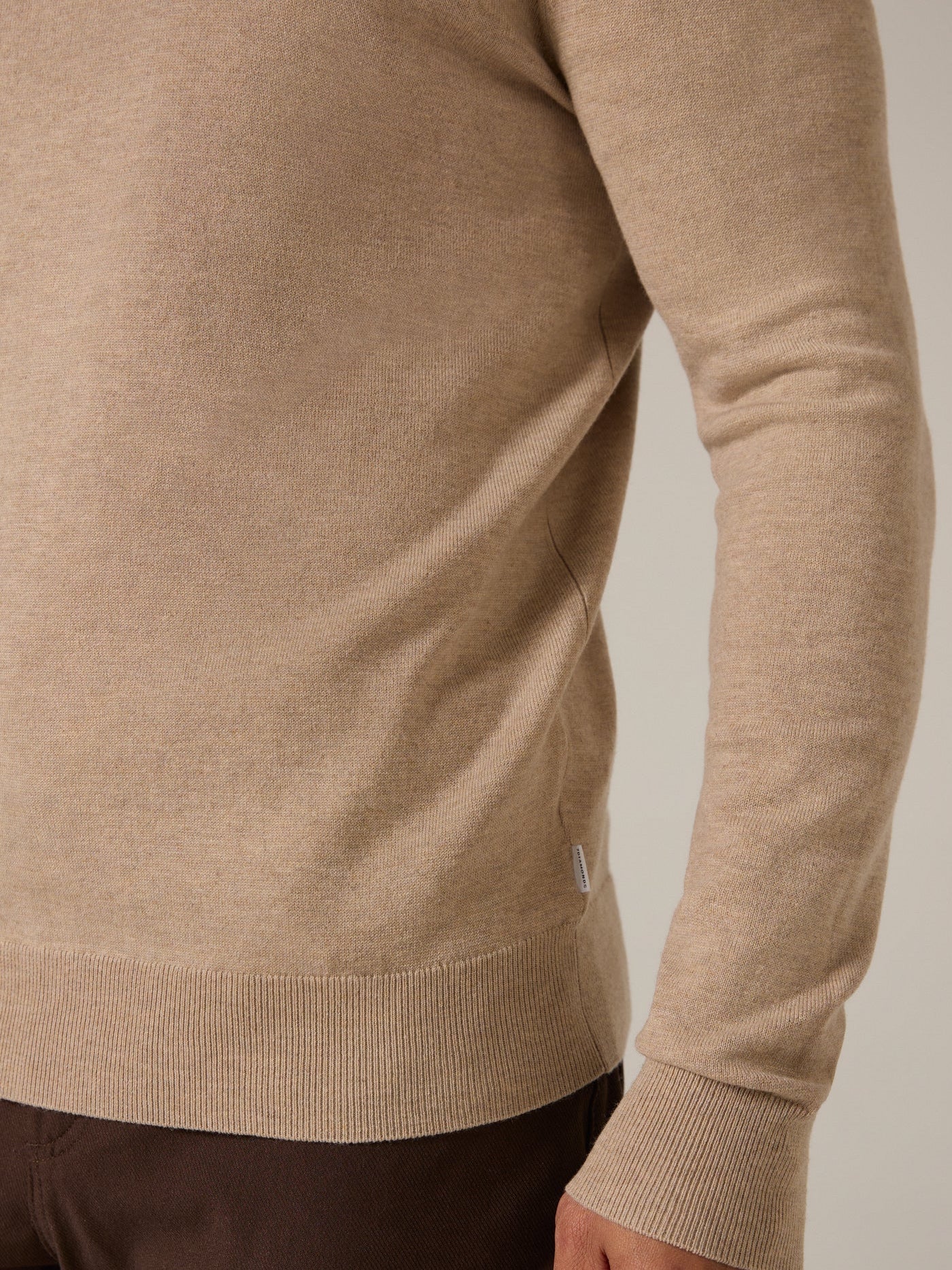 Tan - Alcott Crewneck Sweater