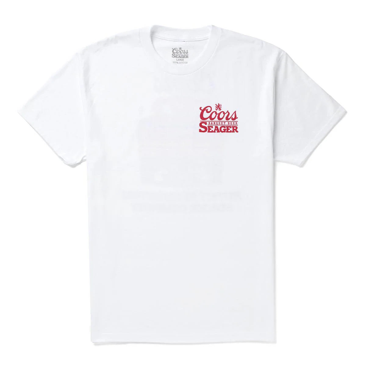 White - Seager x Coors Banquet Bumper Tee