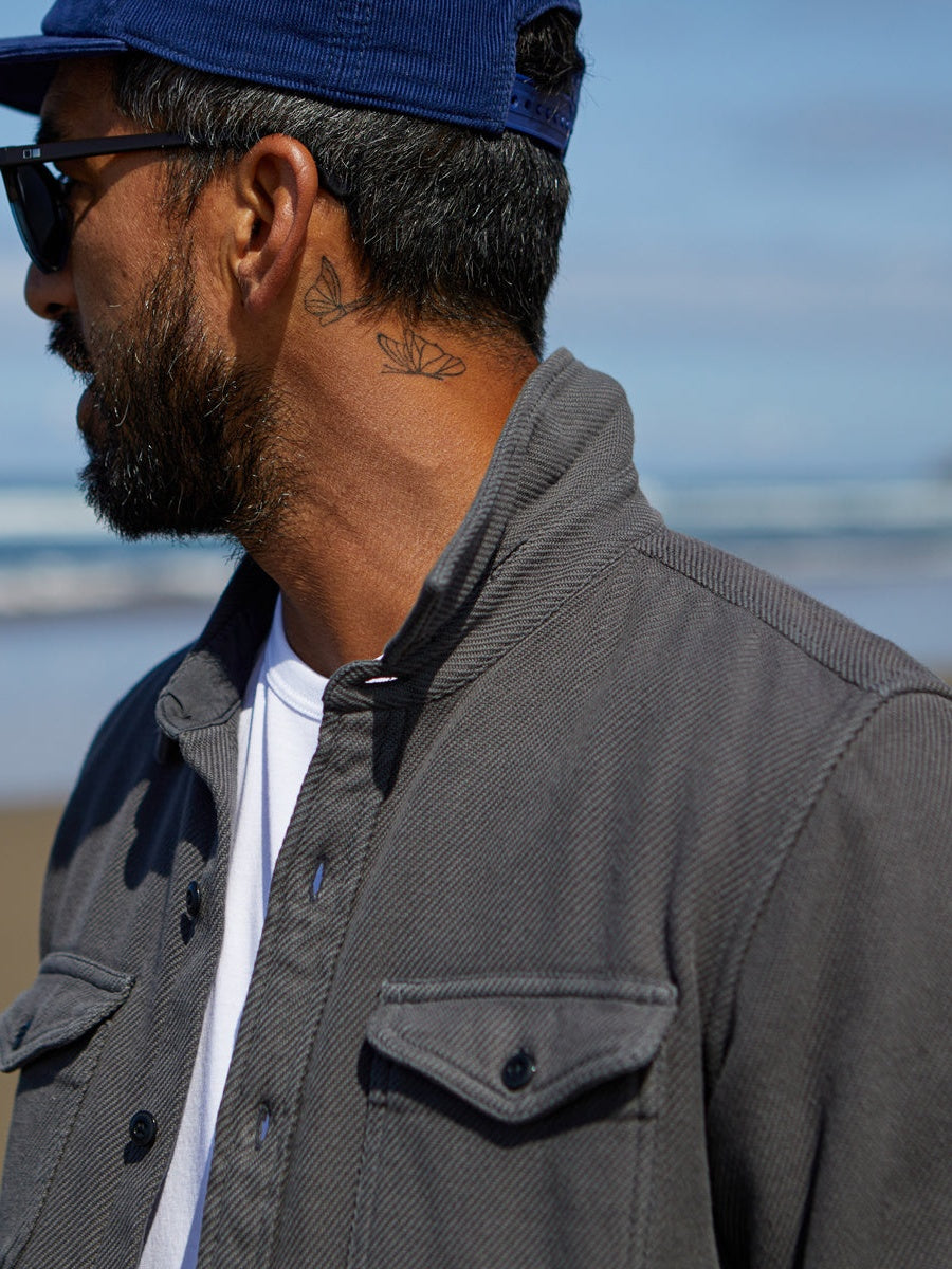Faded Black - Chroma Blanket Shirt