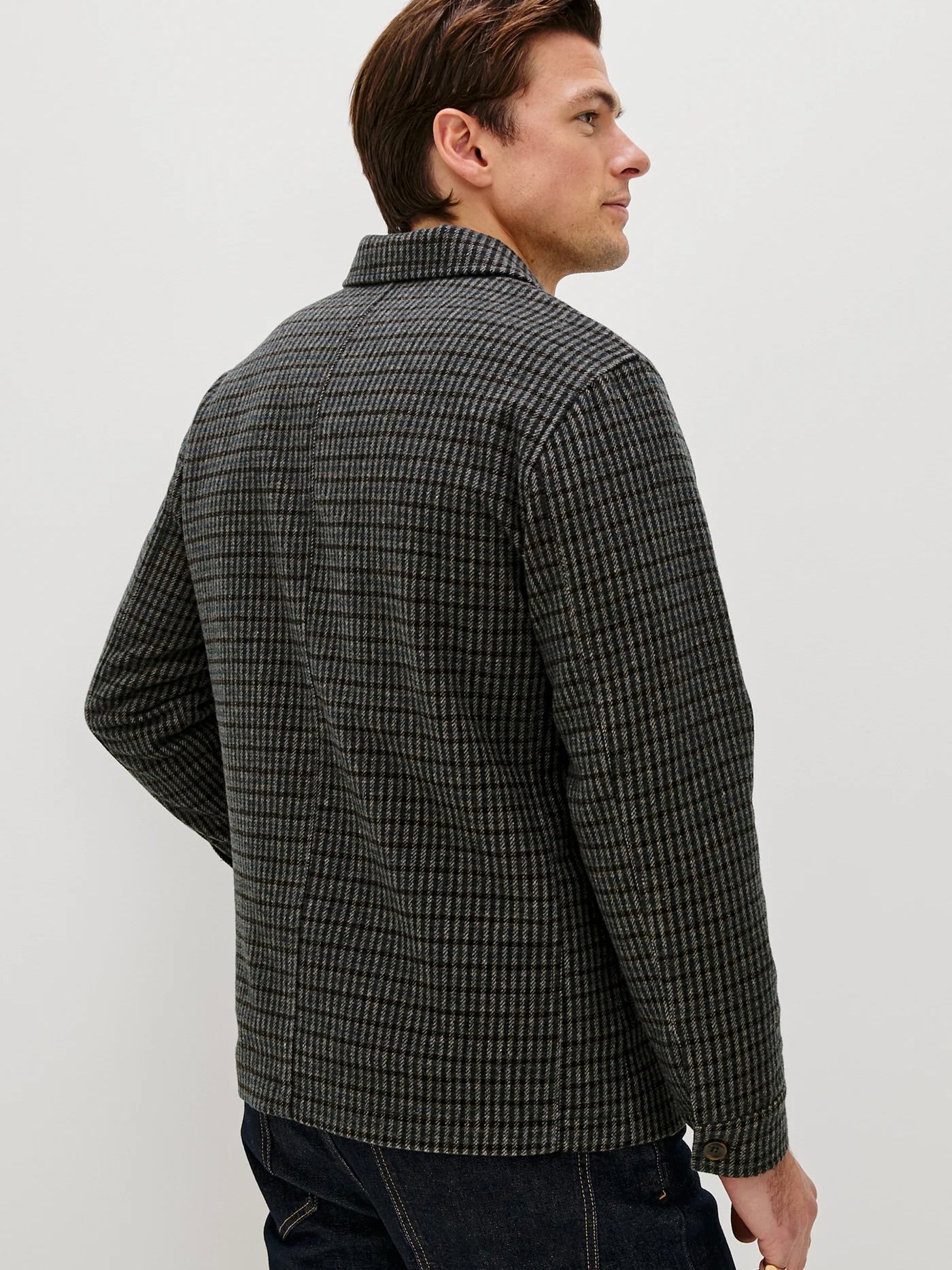 Grey Check Plaid - Pascal Jacket