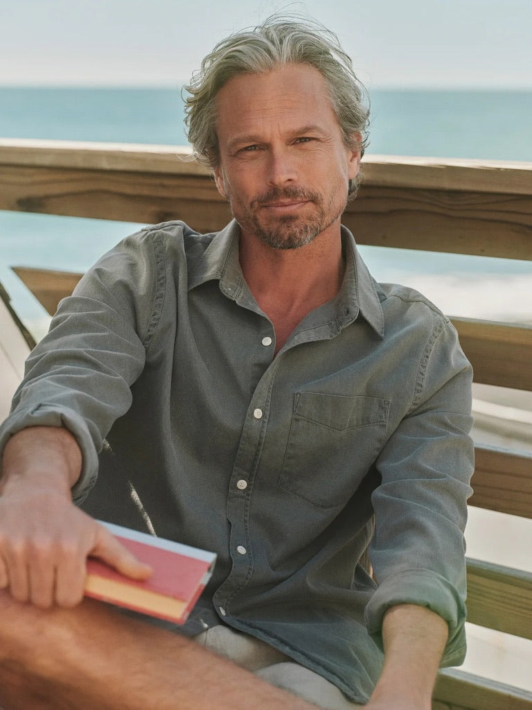 Slate - Twill Shirt