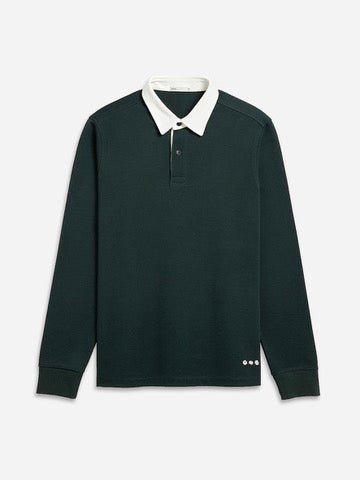 Dark Green - Lind Rugby Polo