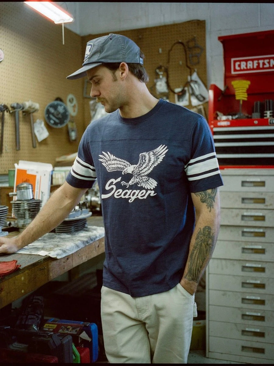 Navy - Riggins Crew Tee