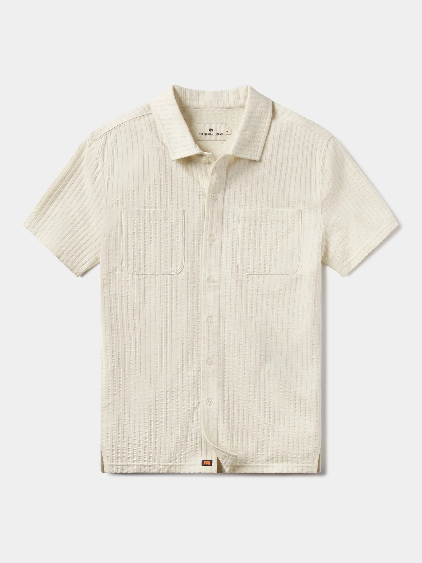 Stone- Knit Getaway Button Up