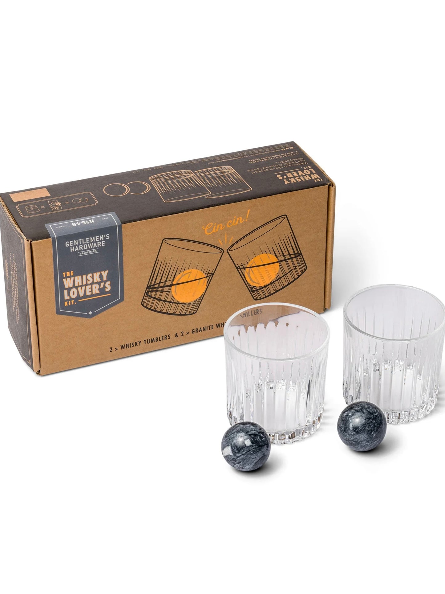 Cocktail Tumbler And Whiskey Stones
