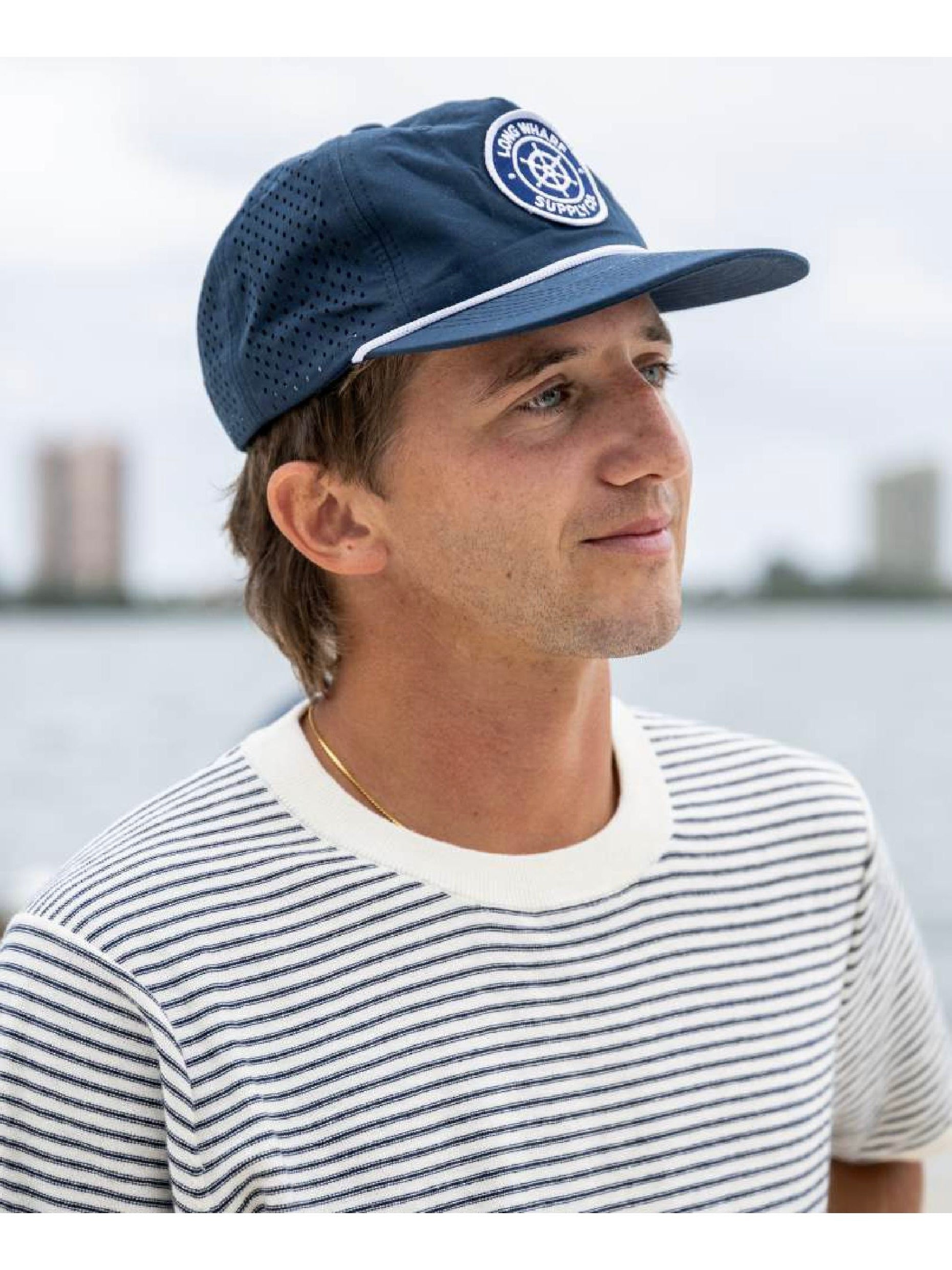 Cream - Seawell Beach Stripe Tee