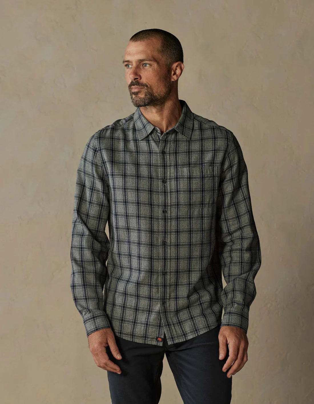 Ink Plaid - Nikko Classic Button Up