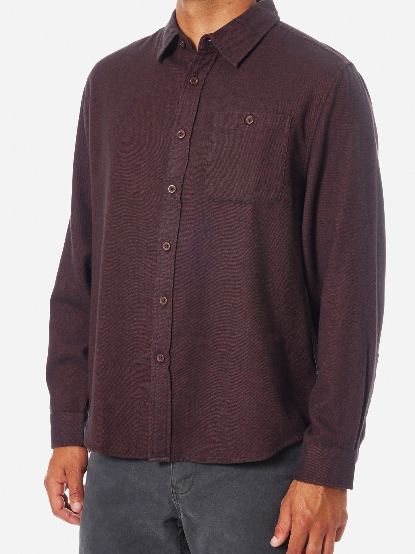 Burgundy - Twiller Flannel