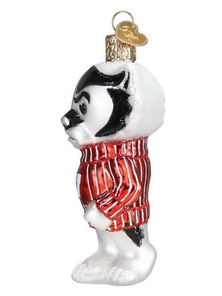 Wisconsin Bucky Ornament