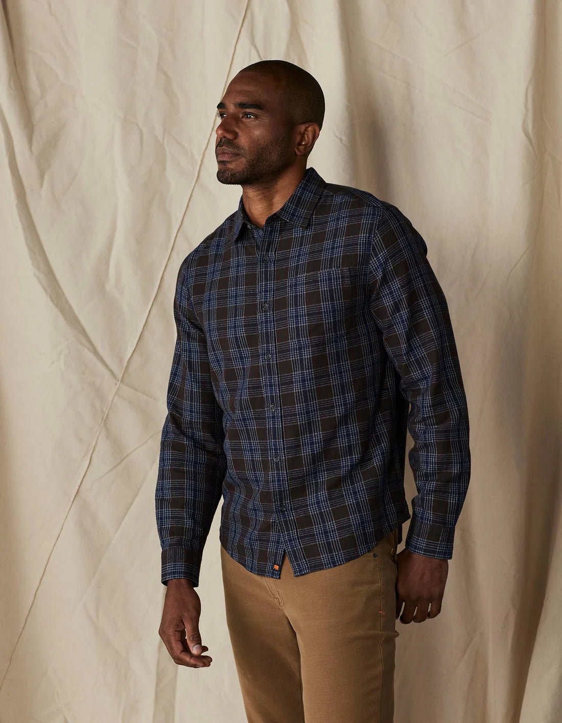 Brown Plaid - Nikko Classic Button Up