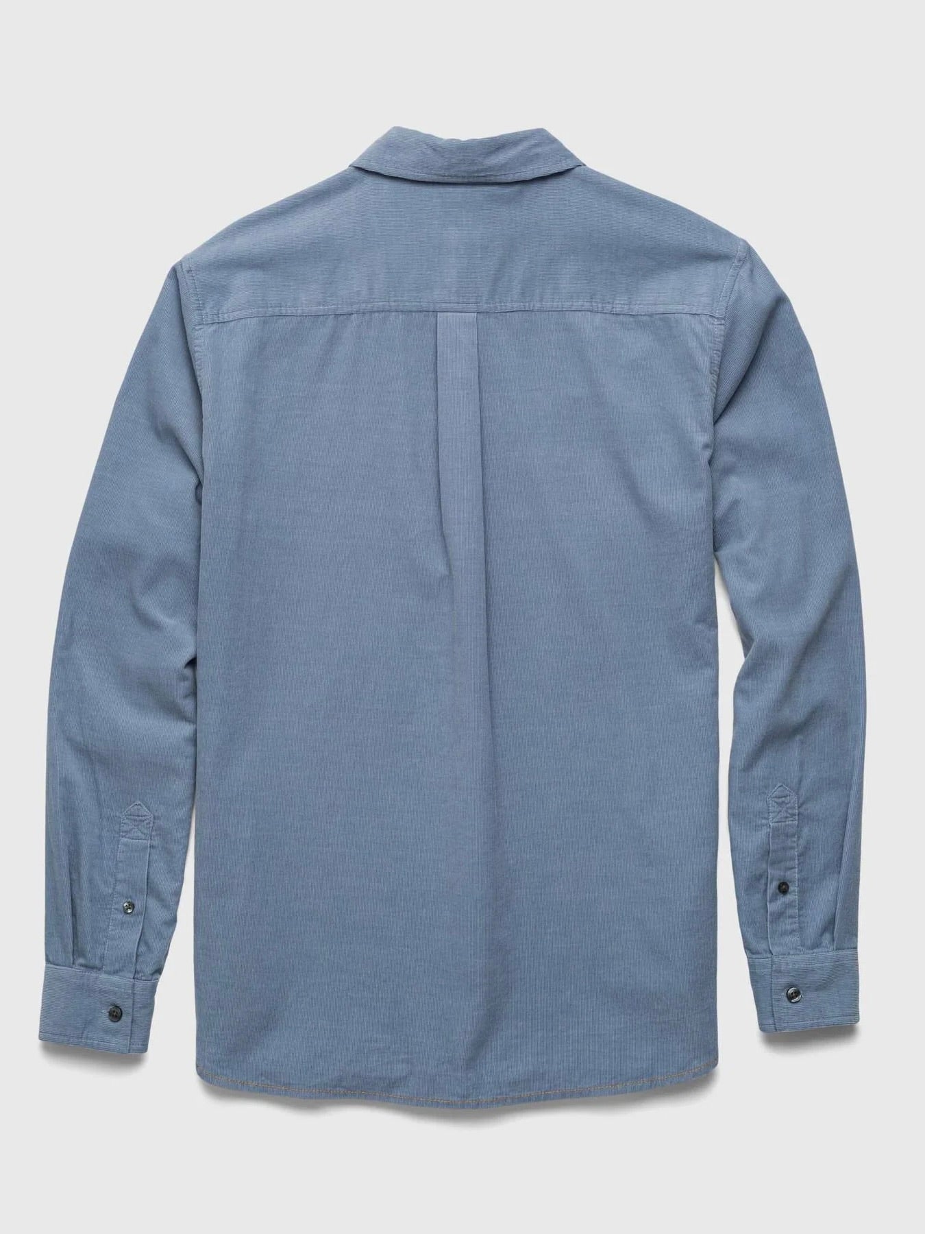 Country Blue - Brian L/S Baby Cord 1 Pocket Shirt