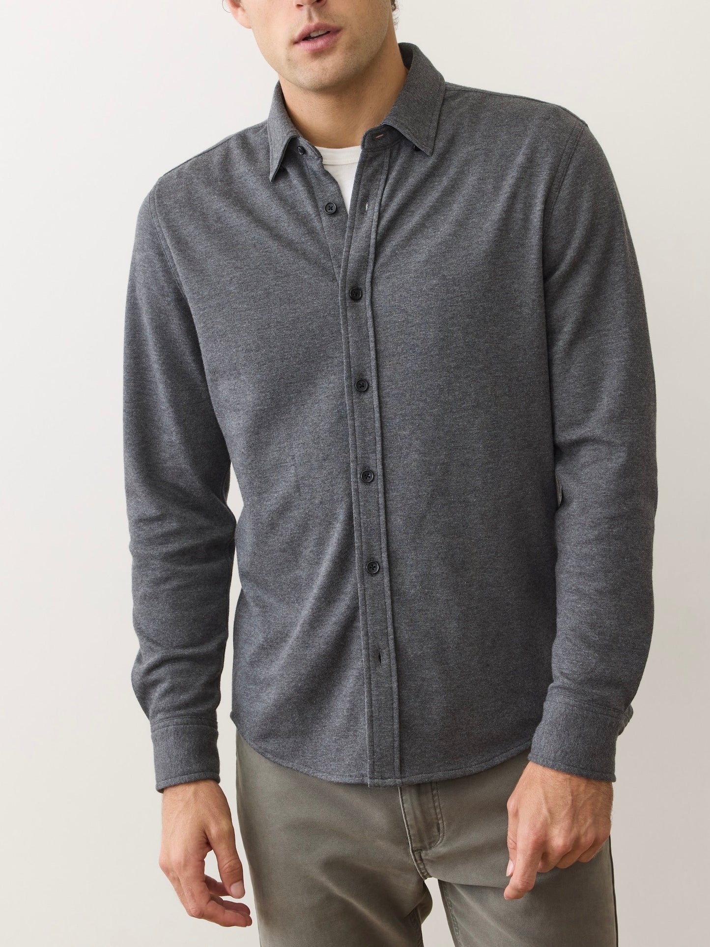 Charcoal Heather - Pacifica Stretch Shirt