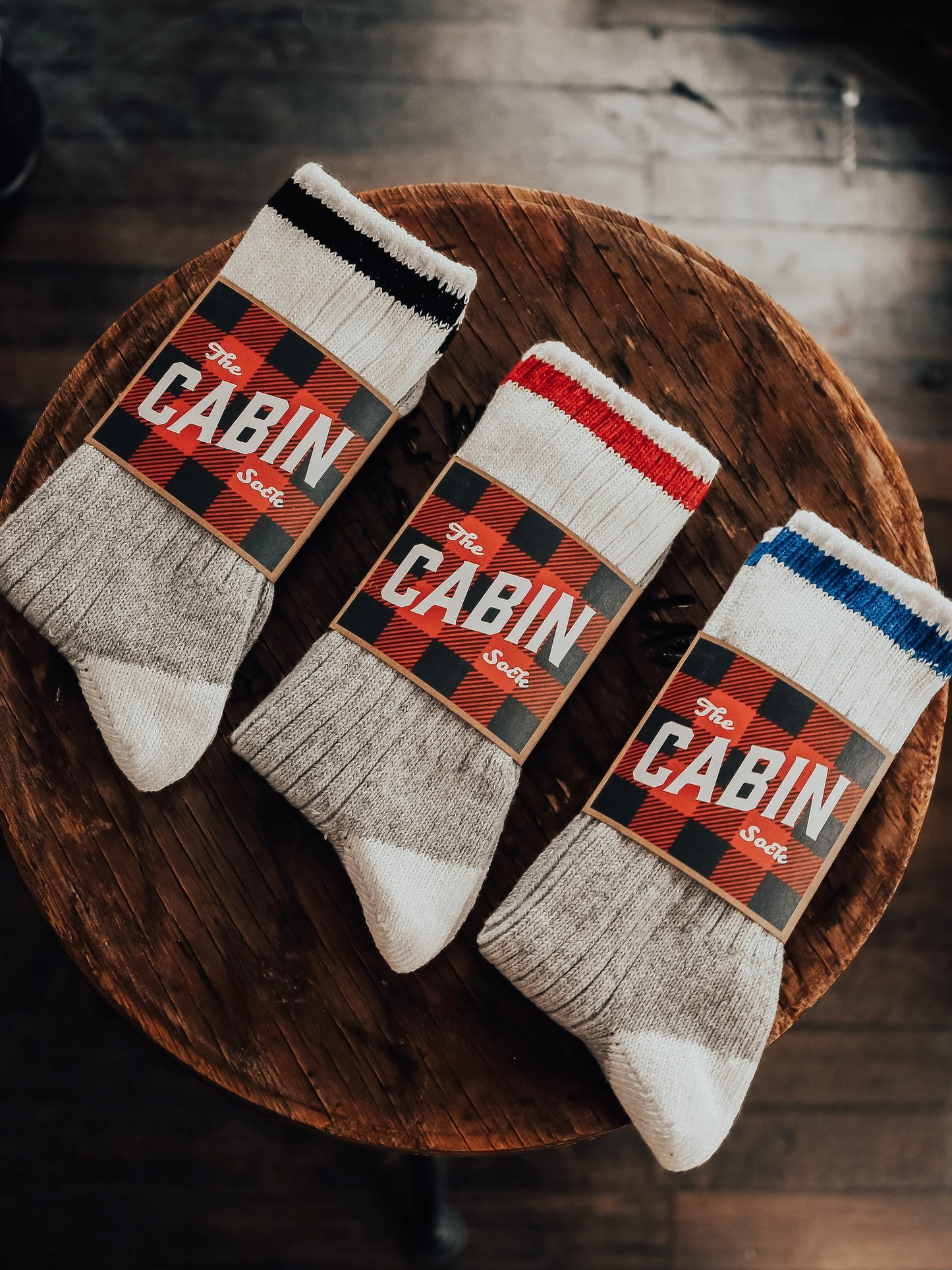 Upcycled Wool Cabin Sock