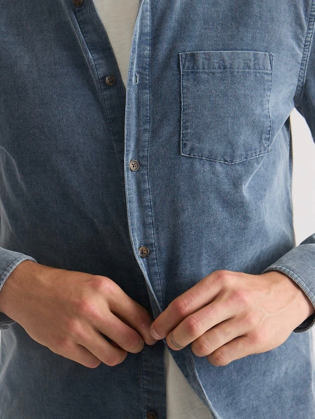 Indigo - Lightweight Corduroy Shirt