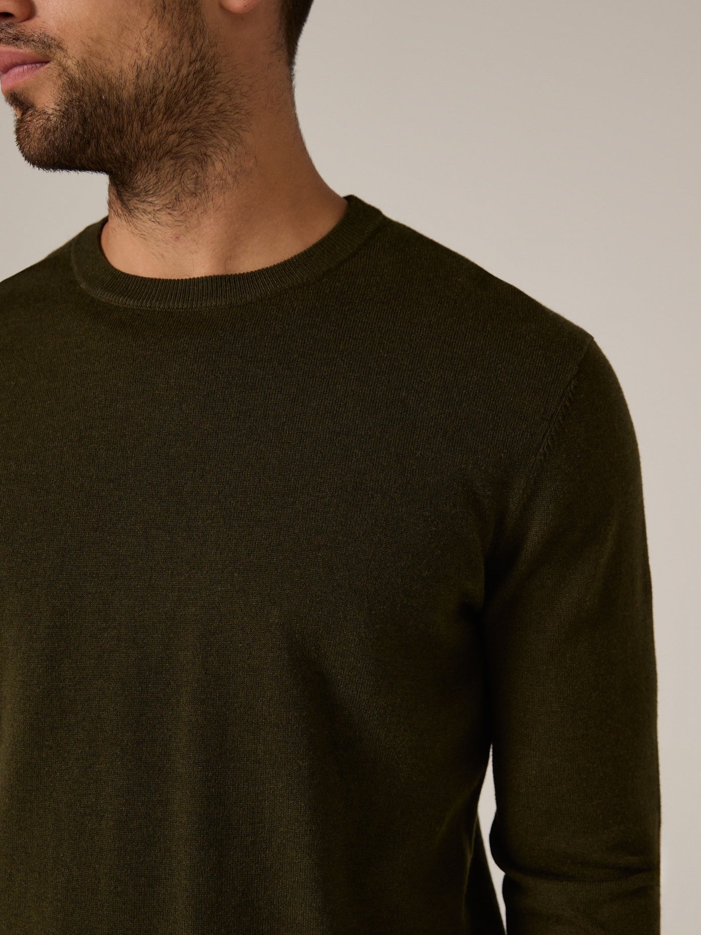 Olive - Alcott Crewneck Sweater