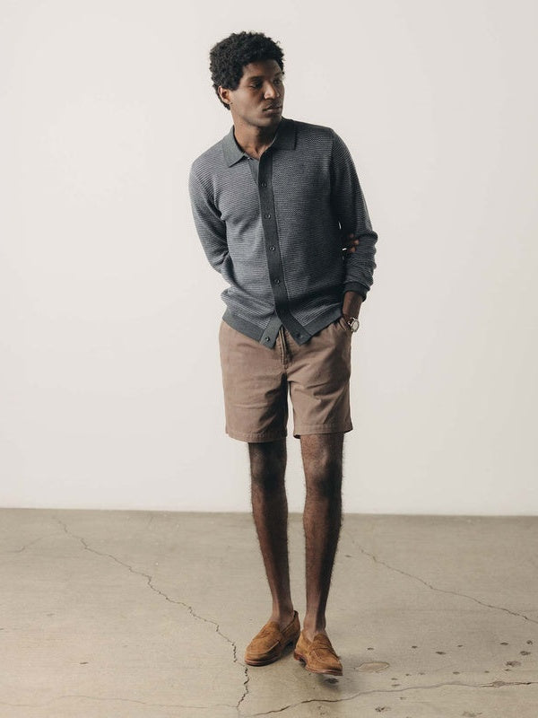 Organic Espresso Foundation Twill - The Apres Short