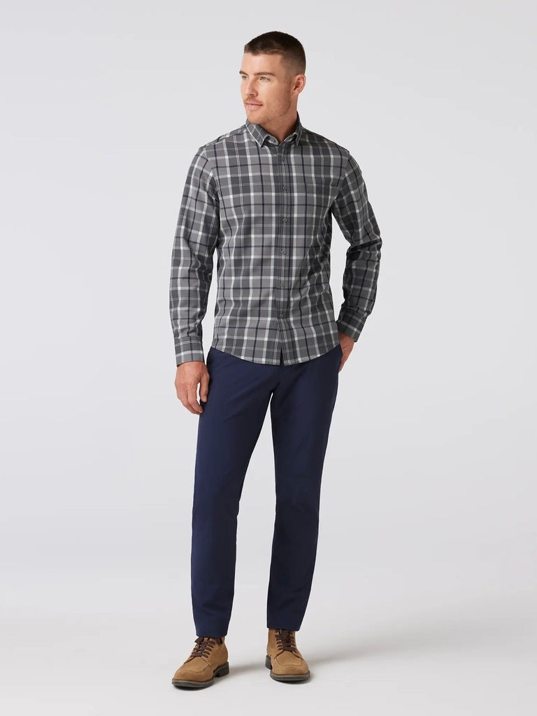 Pewter Timothy Plaid - City Flannel