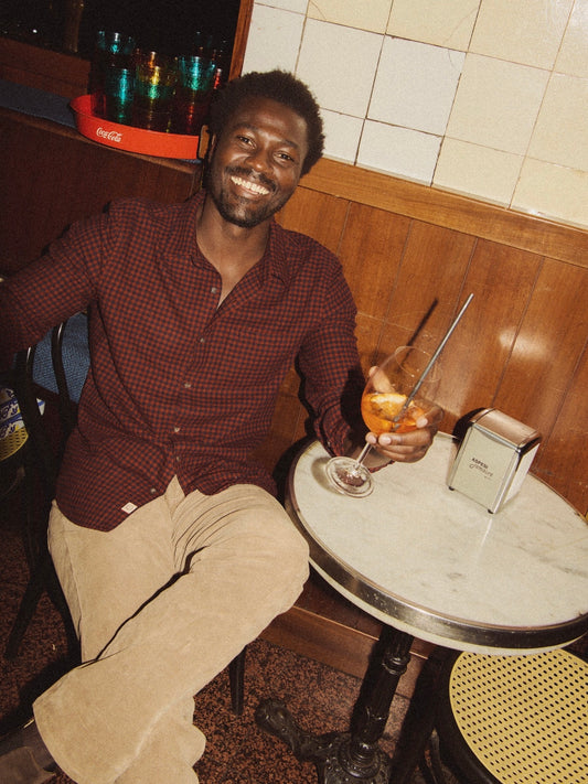 Navy/Red Gingham - Tahoe Flannel Shirt