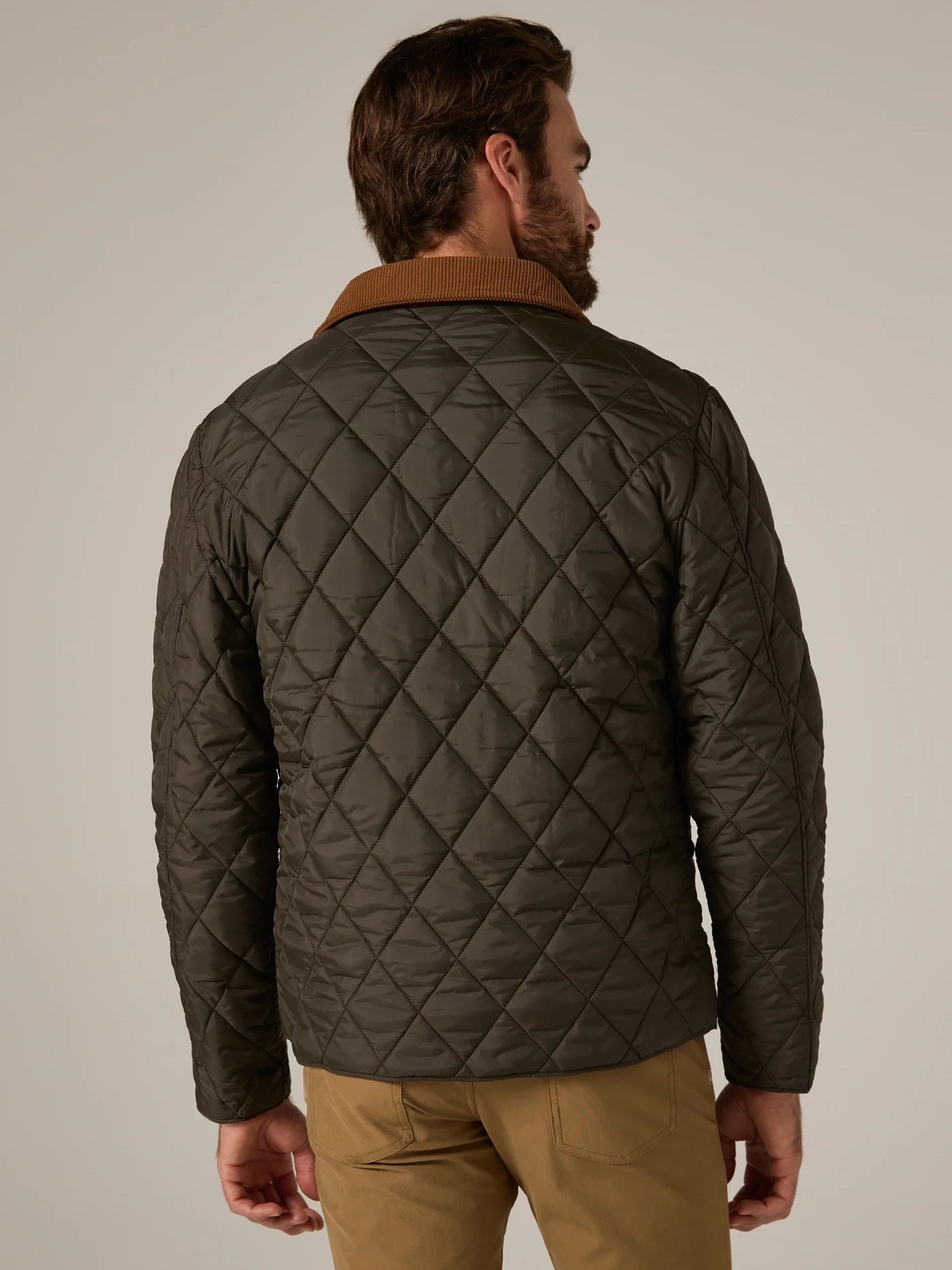 Olive - Rushmore Quilted Jacket
