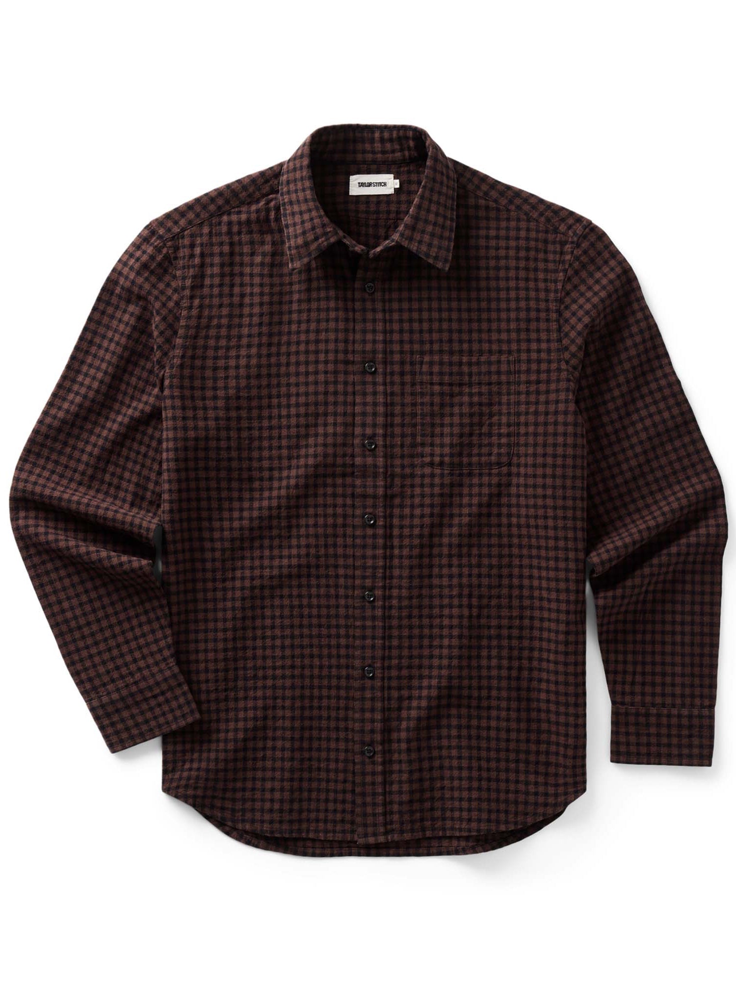 Black Cherry Gingham- The California Shirt