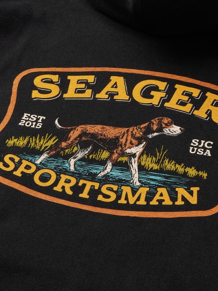 Black - Seager Sportsman Hoodie