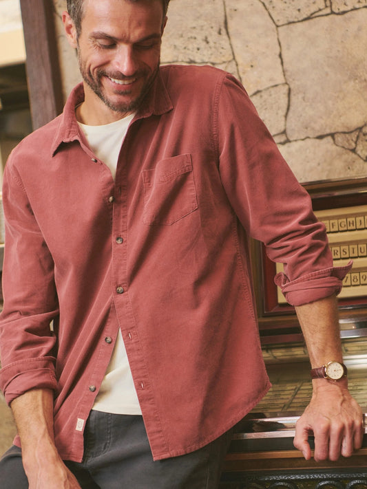 Auburn - Lightweight Corduroy Shirt
