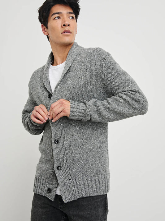 Monochromatic Speckle - Corden Cardigan