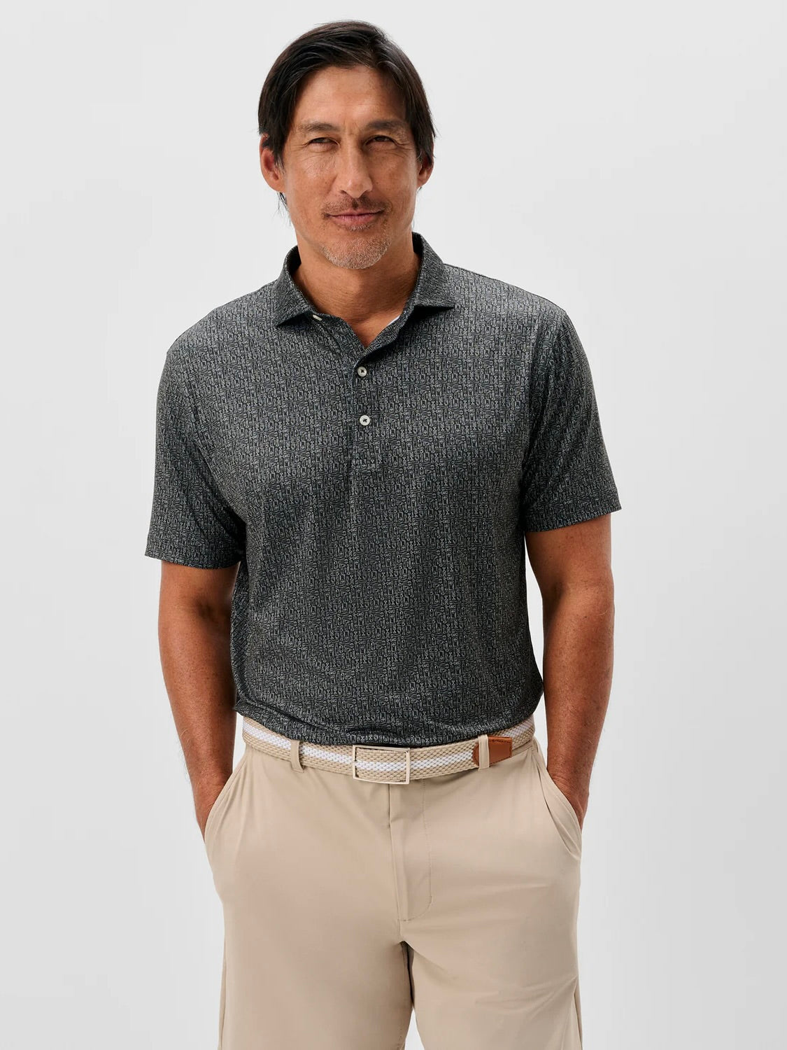 Black - Popping Tops Polo