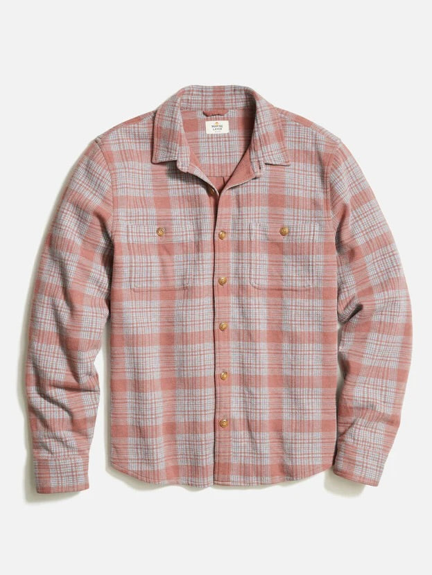 Marsala Plaid - Pacifica Stretch Twill Shirt