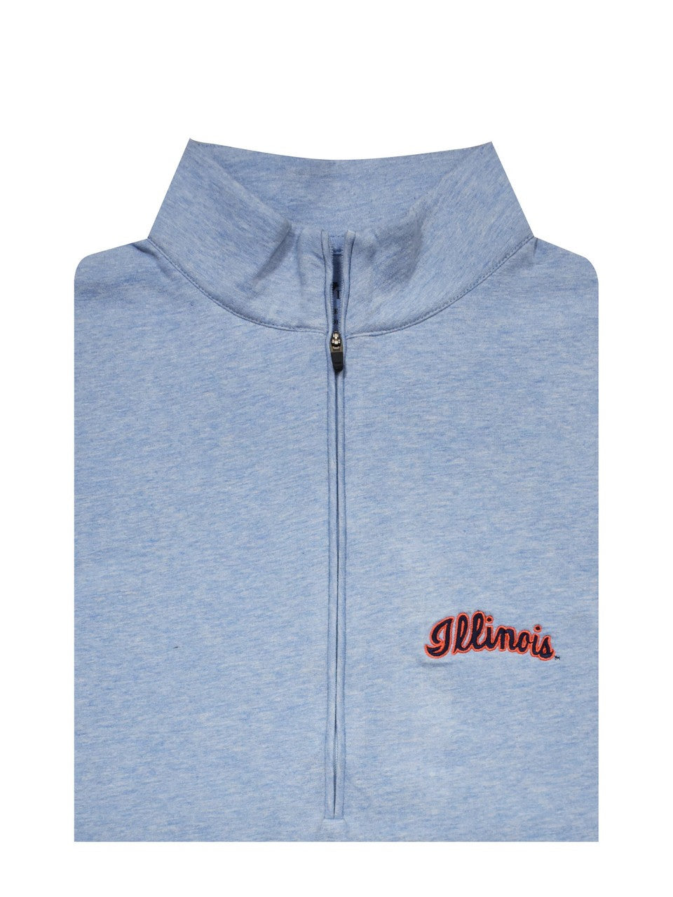 Blue/Nature - Illinois Jersey 1/4 Zip Pullover