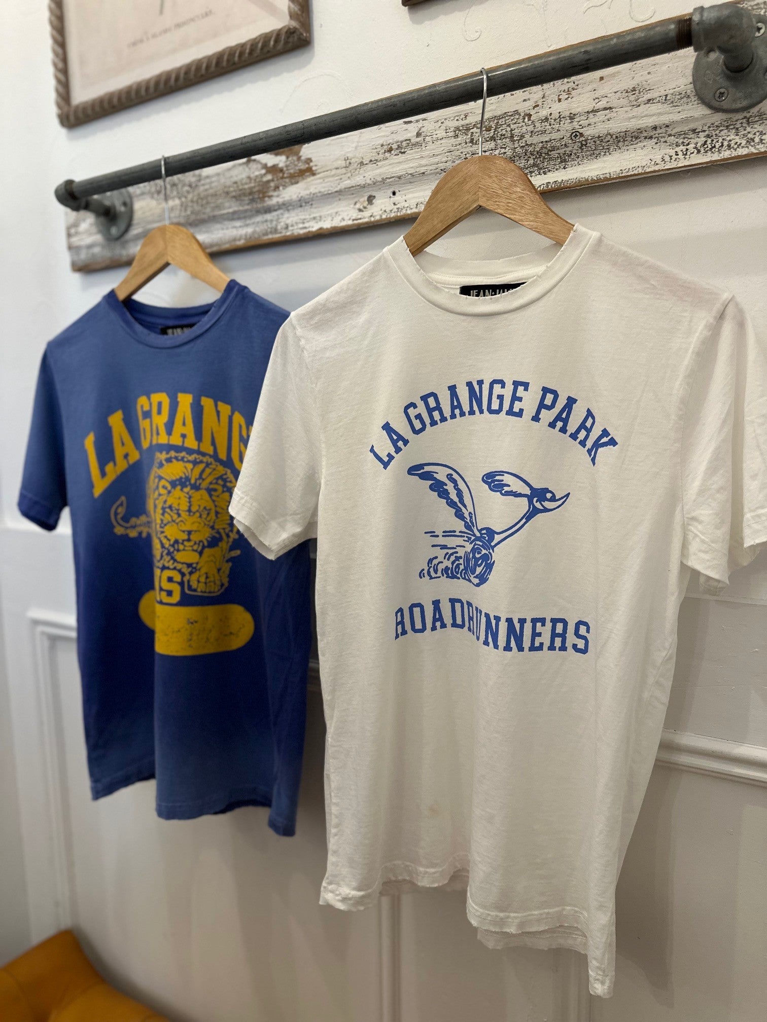 Vintage White - La Grange Road Runners Tee