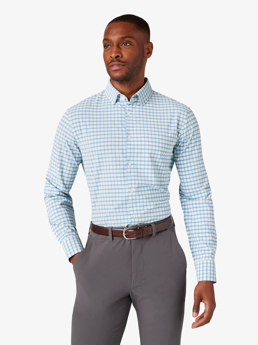 Carolina Valencia Plaid - Monaco LS Dress Shirt