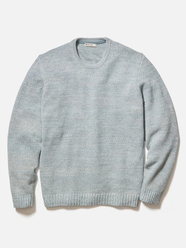 Topaz - Marl Crew Sweater