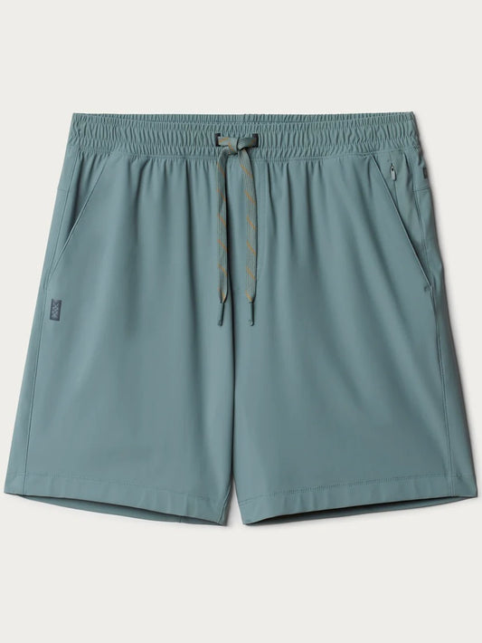 Stormy Sea Green - 7" Pursuit Short-Unlined