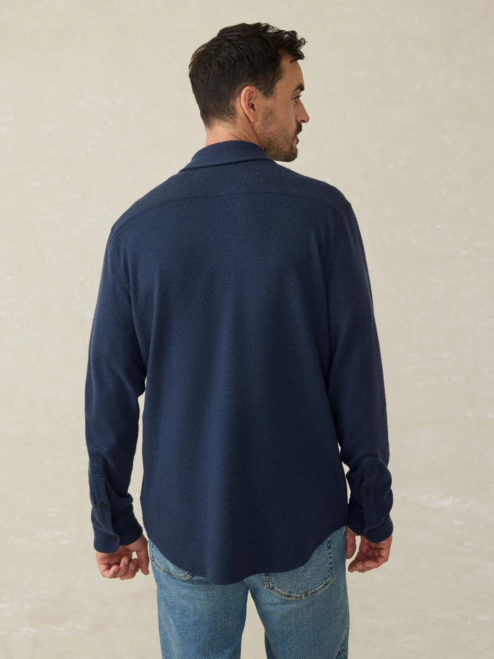 Brighton Navy Twill - Legend Sweater Shirt