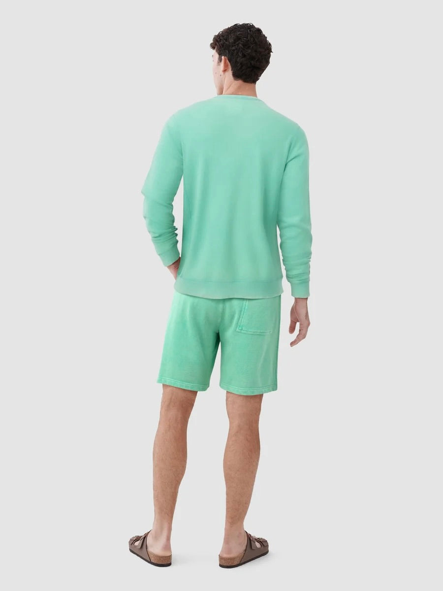 Green Water - Butch Heavy Garment Wash Crew Sweatshirt