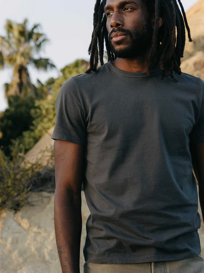 Faded Black - The Organic Cotton Tee