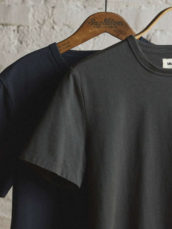 Faded Black - The Organic Cotton Tee