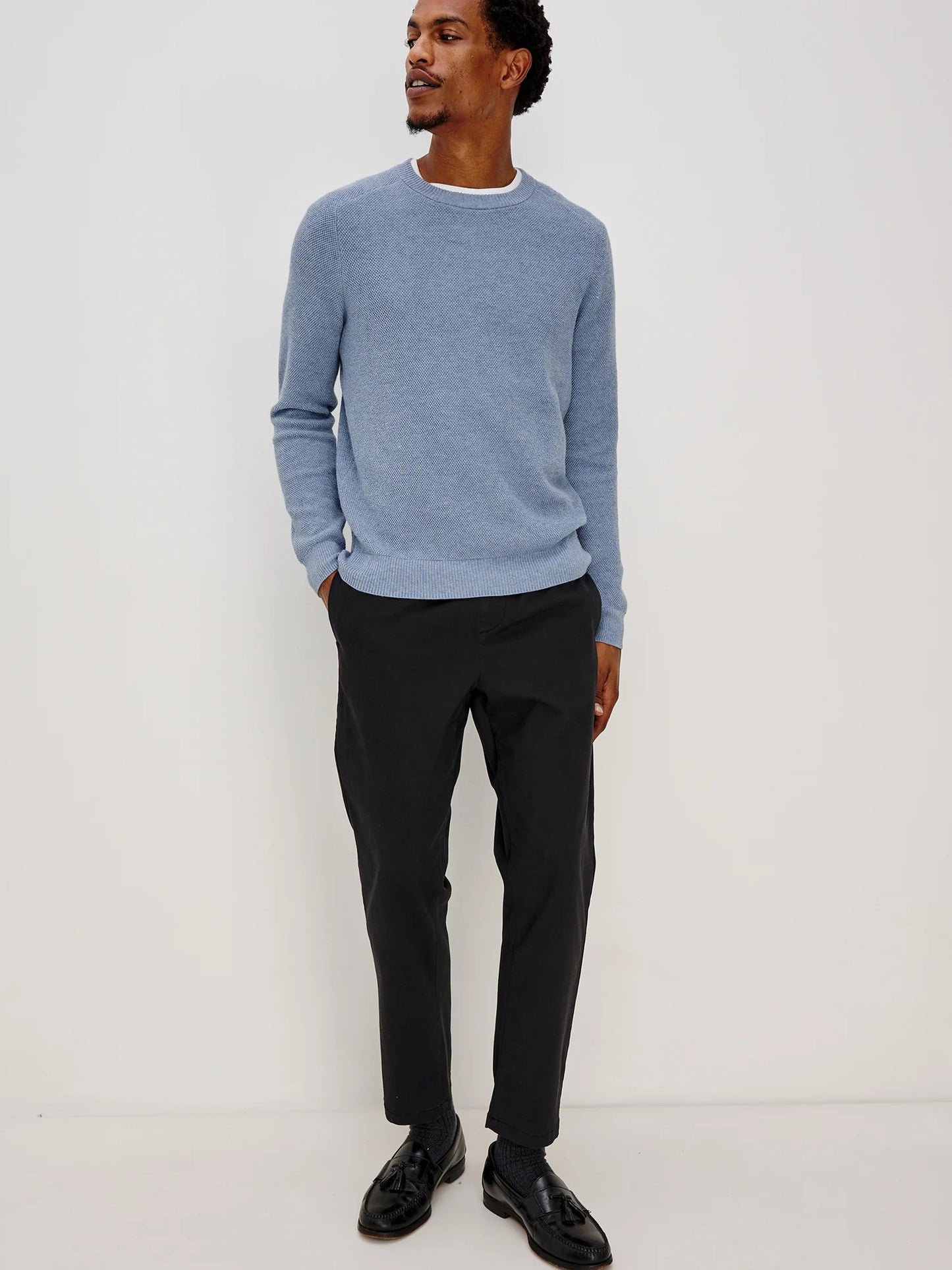 Light Blue Heather - Vann Top