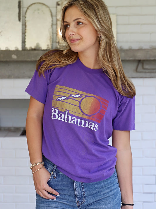 Vintage Bahamas T Shirt - Small