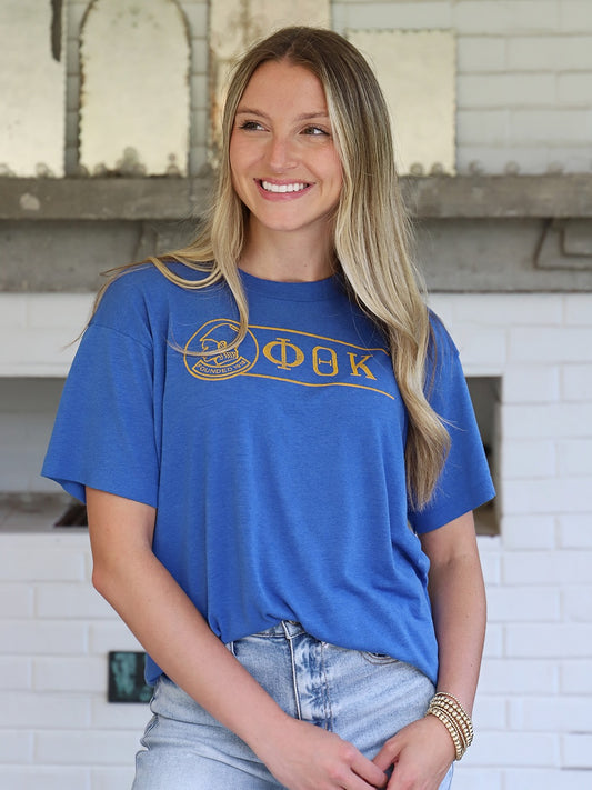 Vintage Phi Theta Kappa Rush T Shirt - Medium