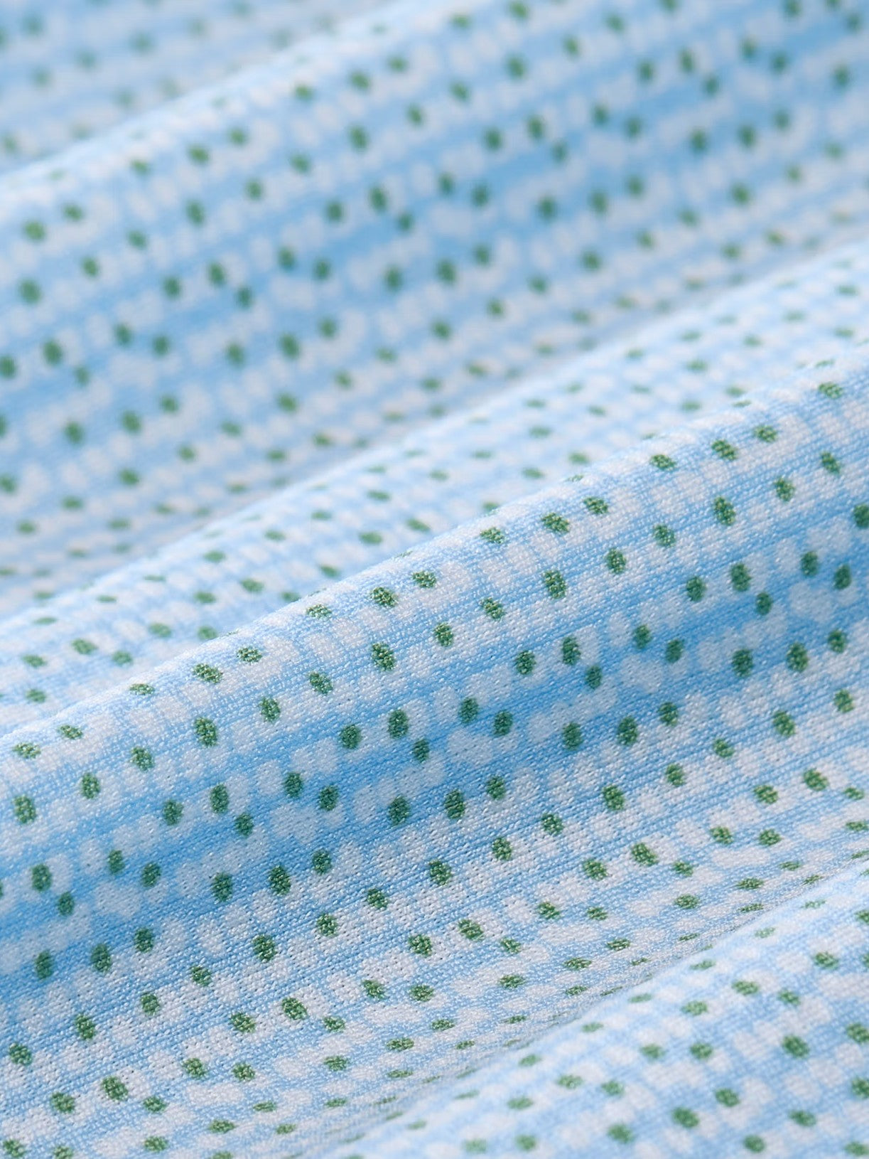Light Blue Circle Montage - Halyard SS Dress Shirt