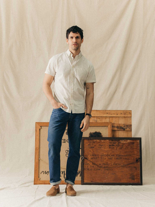 Indigo Stripe - The Short Sleeve Jack